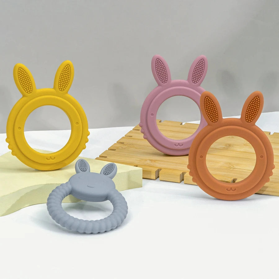 Rabbit Silicone Teether