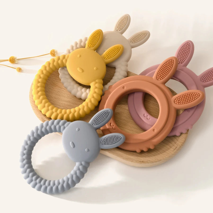 Rabbit Silicone Teether